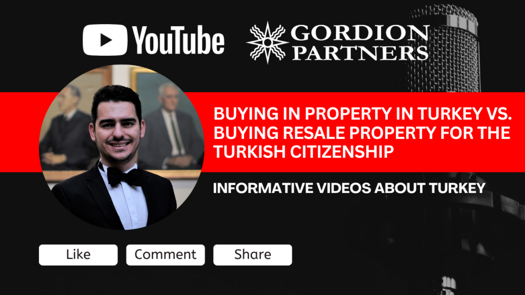 Buying in Property in Turkey vs. Buying Resale Property for the Turkish Citizenship